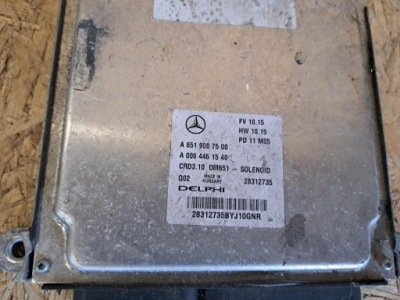 Mercedes w207 w204 бортовий комп'ютер 2,2cdi 6519007500 фото №1