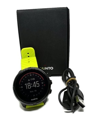 Zegarek sportowy Suunto 9 Lime G1 GPS WR100