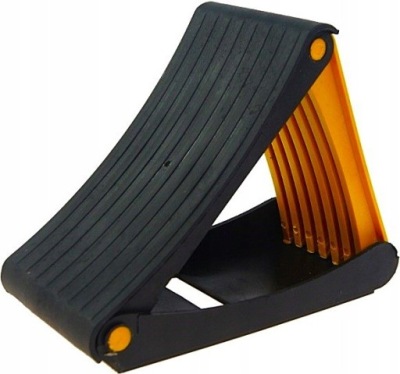 KLIN BLOKADA STOPER POD KOŁO AUTA PRZYCZEPKI BUSA SKŁADANY