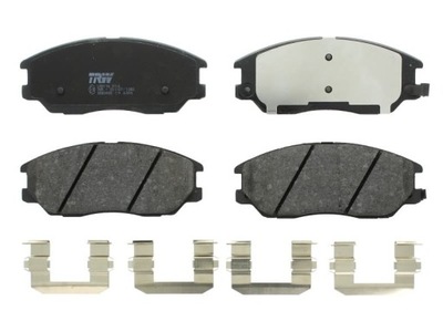 Гальмівні колодки гальмівні trw gdb3465 фото №1