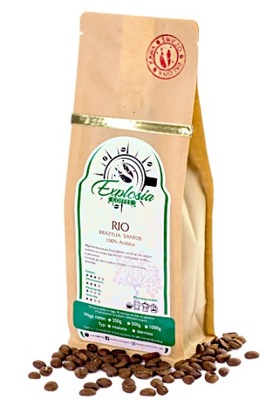 Kawa mielona ŚWIEŻO PALONA 100% ARABICA Brazylia