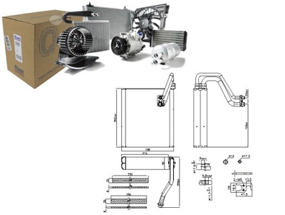 VAPORIZADOR DE ACONDICIONADOR VOLVO S60 II S80 II V60 I V60 II V70 3 XC60 I  