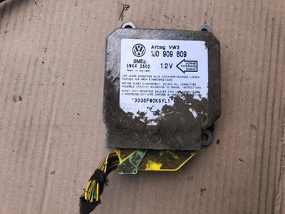 Датчик модуль подушка безопасности volkswagen golf iv 1j0909609 фото №1