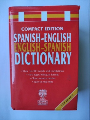 Spanish-English Dictionary Compact Edition