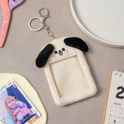 E2 3 Cal Kawaii pluszowe Kpop Binder etui na karty