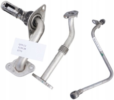 Трубка шланг выхлопных газов egr infiniti q70 2.2d lift фото №1