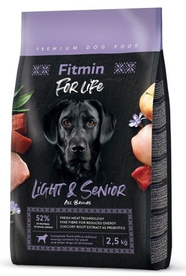 FITMIN For Life Light and Senior 2,5 kg