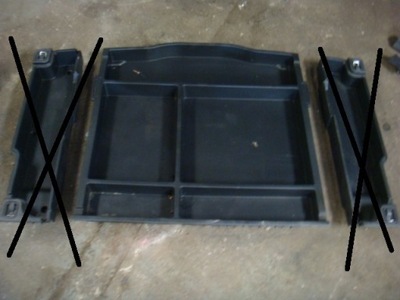 Kia ceed ii 12-16 вкладиш багажника середня 5 двері фото №1