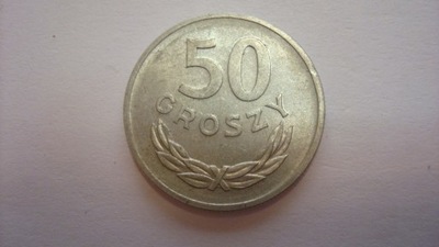 Moneta 50 groszy 1949 Aluminium stan 2