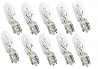 ŻARÓWKA 12V 1,2W T5 W2x4.6d OPK 10 szt. TAKO
