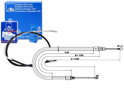 CABLE HAM.PEUGEOT 407 04- ATE  