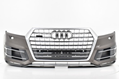 Audi q7 2 4m 4m0 2015- обычный бампер передний фото №1