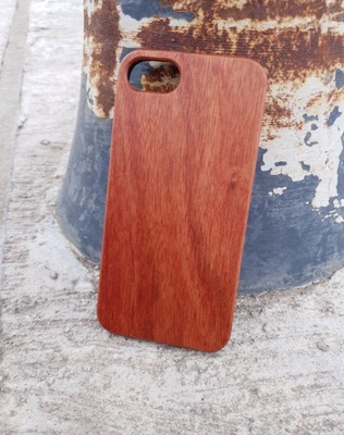 Etui do iPhone X XS Rosewood Palisander drewno