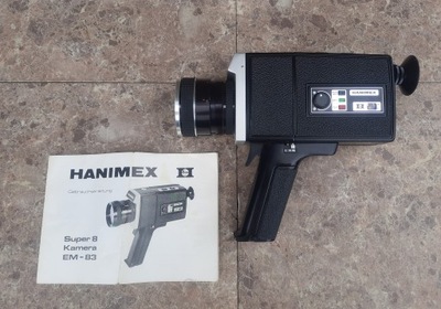 Stara kamera analogowa 8mm Hanimex Super 8 EM-83