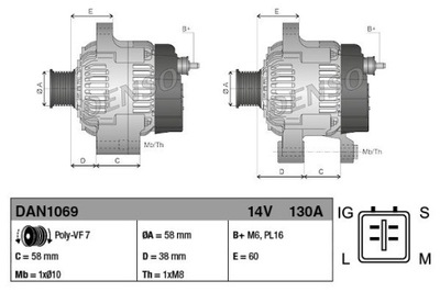 ELECTRIC GENERATOR TOYOTA  