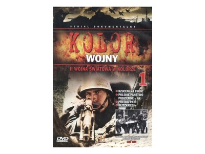 NOWA Kolor Wojny: II Wojna Światowa w Kolorze 01 płyta DVD - SZYBKA WYSYŁKA