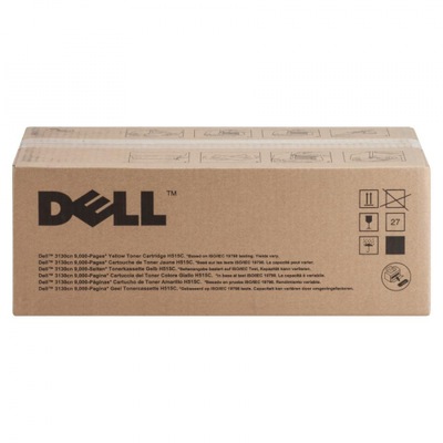 593-10291 DELL 3130CN TONER CARTRIDGE YELLOW HY