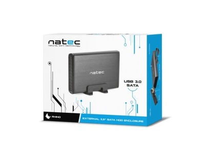 Obudowa do HDD/SSD 3.5" USB 3.0 Natec RHINO