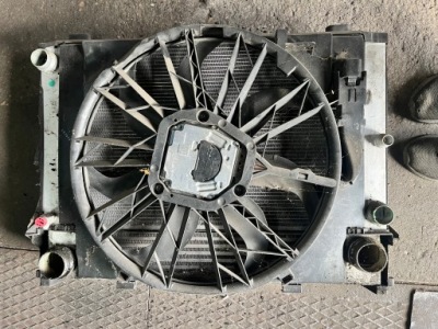 39 bmw e60 e61 комплект радіатор вентилятор радіатор фото №1