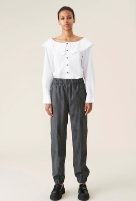 GANNI koszula 34 XS COLLAR SHIRT