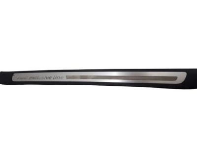 Audi a6 c7 молдинг поріг права exclusive line фото №1