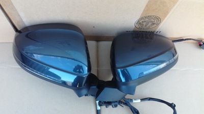 Audi a5 8w зеркало наружное lx7l 6 pin l/p фото №1