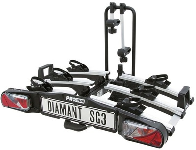 Bagażnik platforma na 3 rowery PROUSER Diamant SG3 | składany