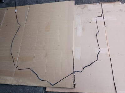 Трубка шланг тормозной mercedes w166 фото №1