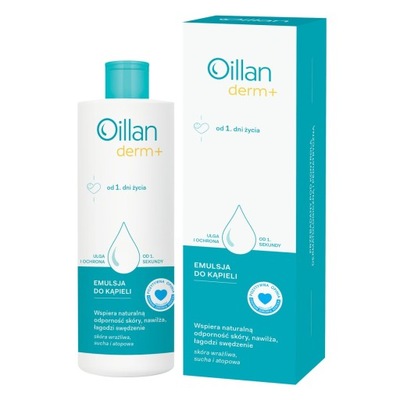 Oillan Derm+ Emulsja do kąpieli łagodzaca swędzenie AZS 400 ml