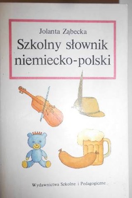 Szkolny słownik niemiecko-polski - Zabęcka