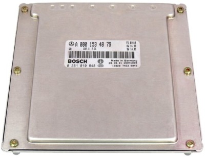 Ecu mercedes e w210 2.2 cdi a0001534879 0281010848 фото №1