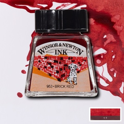 TUSZ RYSUNKOWY 14ML BRICK RED Winsor&Newton