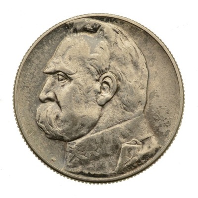 5 złotych 1934 r. - Józef Piłsudski - Stan 3+