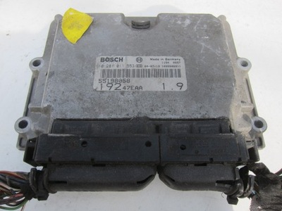 Бортовий комп'ютер 0281011553 55198058 fiat stilo фото №1