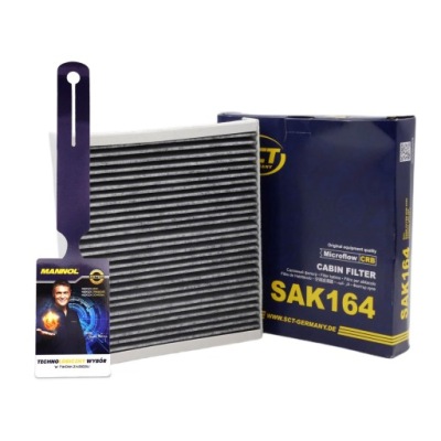 Фільтр салонний вугільний sct sak164 фото №1