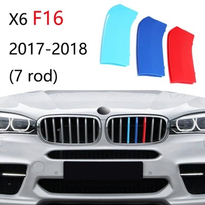 3PCS CAR GRILLE PARTA TRYDNIE PARA BMW X1 2 PIEZAS X3 X4 X5 X6 X7 Z4 E84 F48 F39 F2  