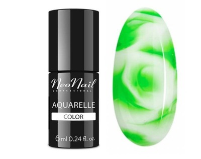 Neonail Lakier Hybrydowy Aquarelle Green 5751