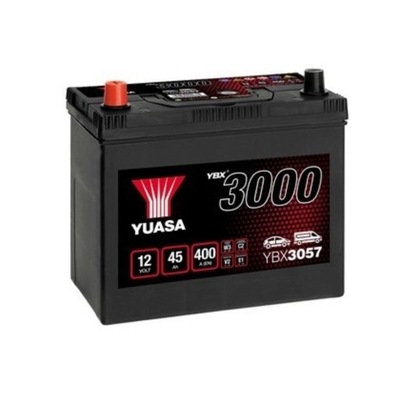 АККУМУЛЯТОР YUASA 12V 45AH 400A L+ YBX3057