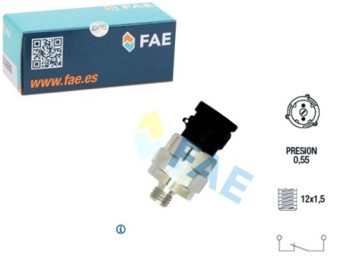 Датчик тиску оливи mercedes actros fae фото №1