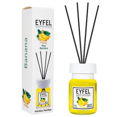 EYFEL Patyczki zapachowe dyfuzor BANAN 120 ml