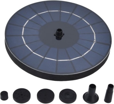 FONTANNA OGRODOWA SOLARNA PŁYWAJĄCA DO STAWU, OCZKA