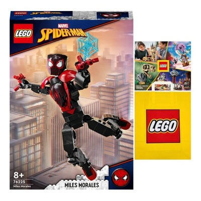 LEGO Marvel - Figúrka Milesa Moralesa (76225) +Taška +Katalóg LEGO 2024
