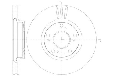 ДИСКИ ТОРМОЗНЫЕ ТОРМОЗНЫЕ REMSA 45251SEAE00 09A35010 DI420