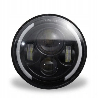 7 CALI REFLEKTOR LAMPA LED PRZEDNIA MOTOCYKL 60W