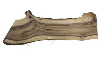Deska Orzech Włoski 92x22-32x3,8 cm po Suszarni