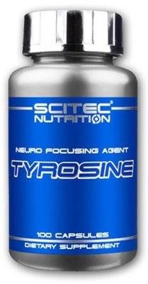 SCITEC TYROSINE 100 KAPS TYROZYNA ENEGRIA PAMIĘĆ