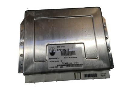 Модуль блок керування maserati levante 670101215 фото №1