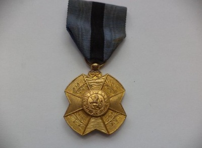 Medal Za Wojnę 1914 - 1918 - Belgia - L. UNION FAIT LA FORE - Rzadki