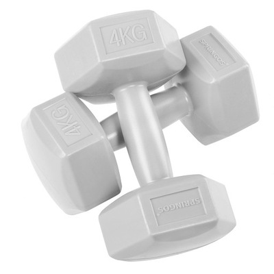 HANTLE HANTELKI CIĘŻARKI 2x4 kg FITNESS OUTLET