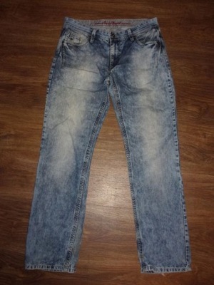 CAMP DAVID spodnie jeansowe jeansy 34/34 W34 L34